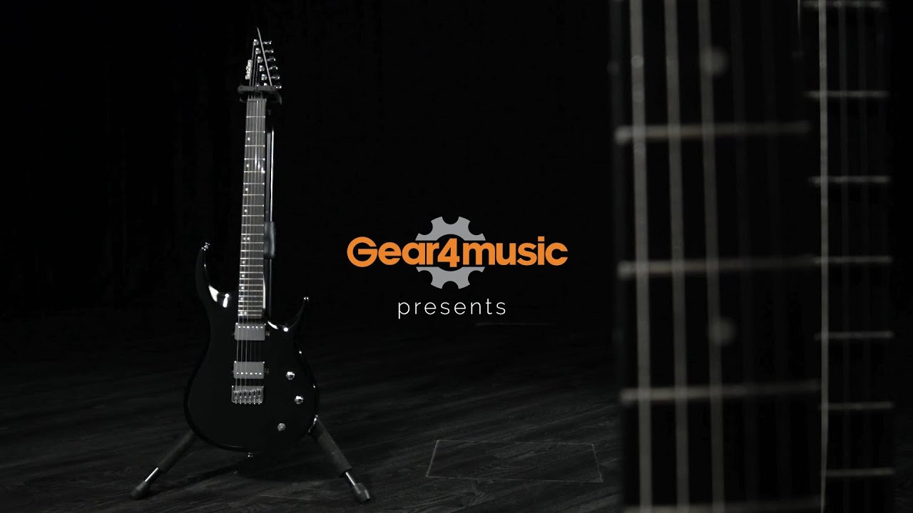 SubZero Generation Electric Guitar, Jet Black sound demo | Gear4music