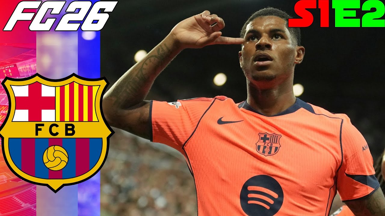 Рэшфорд — это он! FC 26 BARCELONA РЕЖИМ КАРЬЕРЫ S1 E2