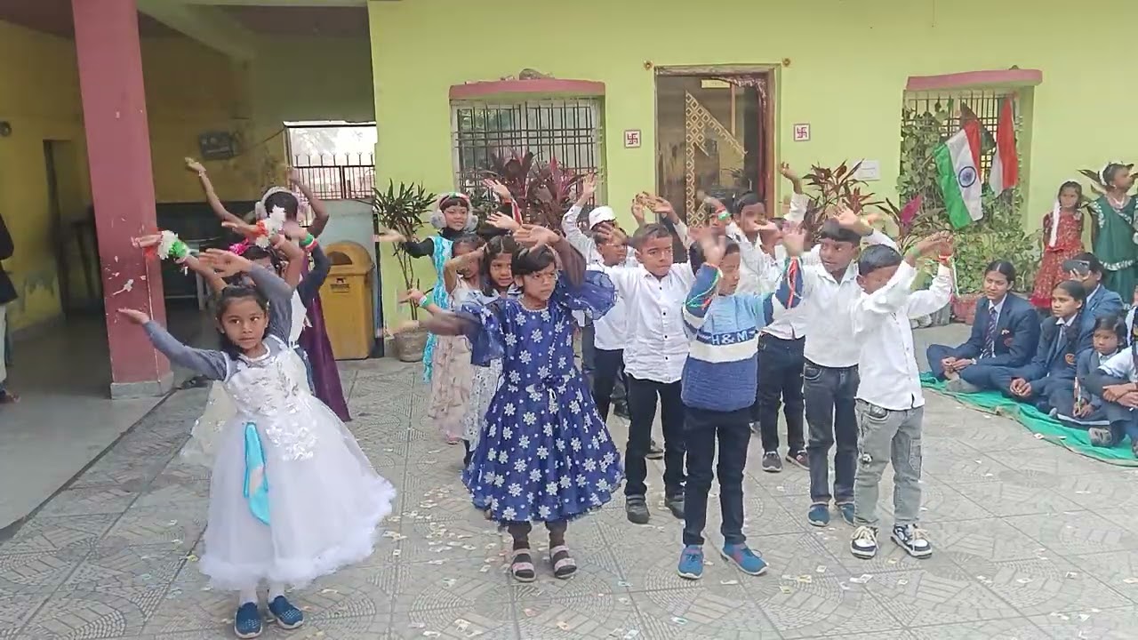 Mayank and group dance