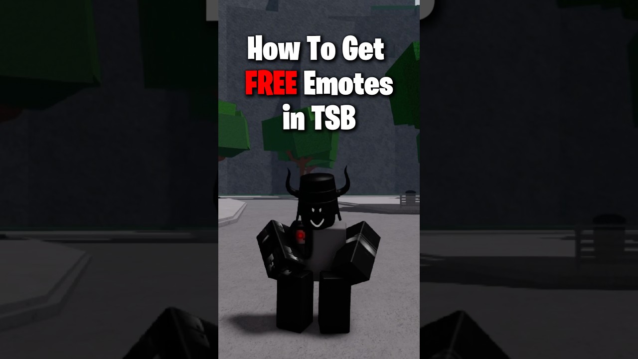 How to Get Free Emotes in TSB #thestrongestbattlegrounds #roblox #tsb #shorts