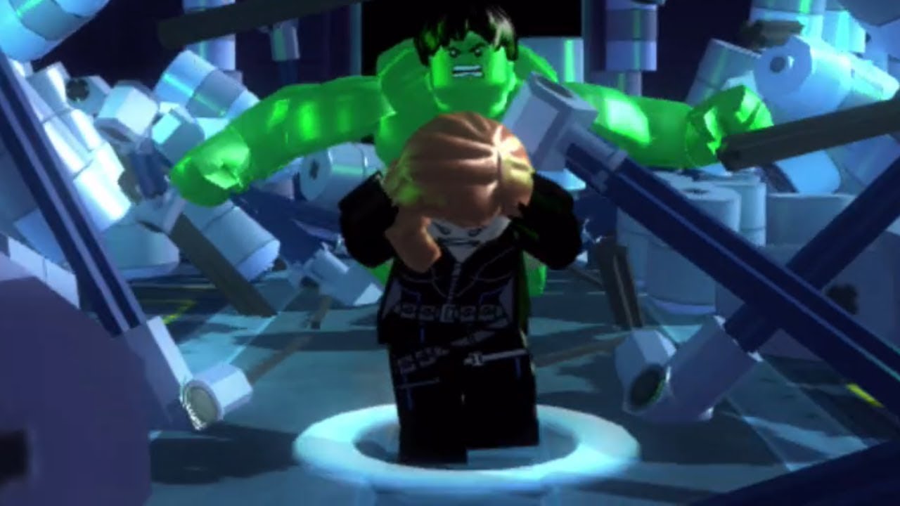 Lego Marvel’s Avengers (PS Vita/3DS/Mobile) Attack on the Helicarrier (Russian Away)