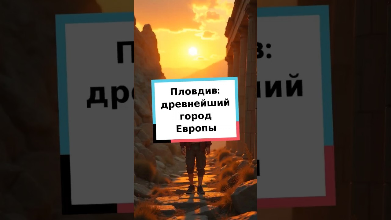 Пловдив: древнейший город Европы #история #Пловдив #археология #древность #Европа