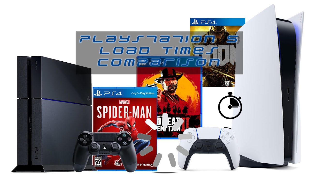 Playstation 5 Game Load Time Comparison