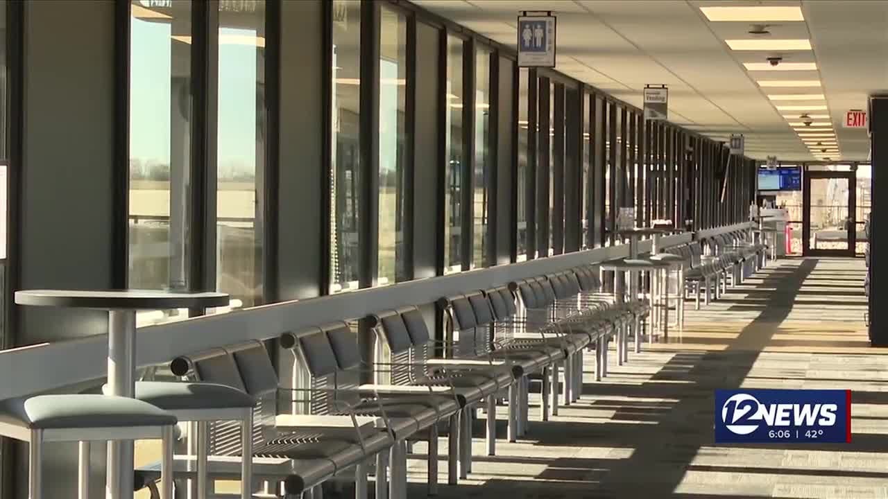 Salina Regional Airport credits amenities for increased passenger numbers