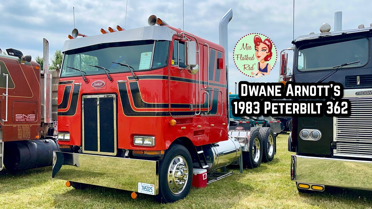 Dwane Arnott’s 1983 Peterbilt 362 Cabover Truck Tour