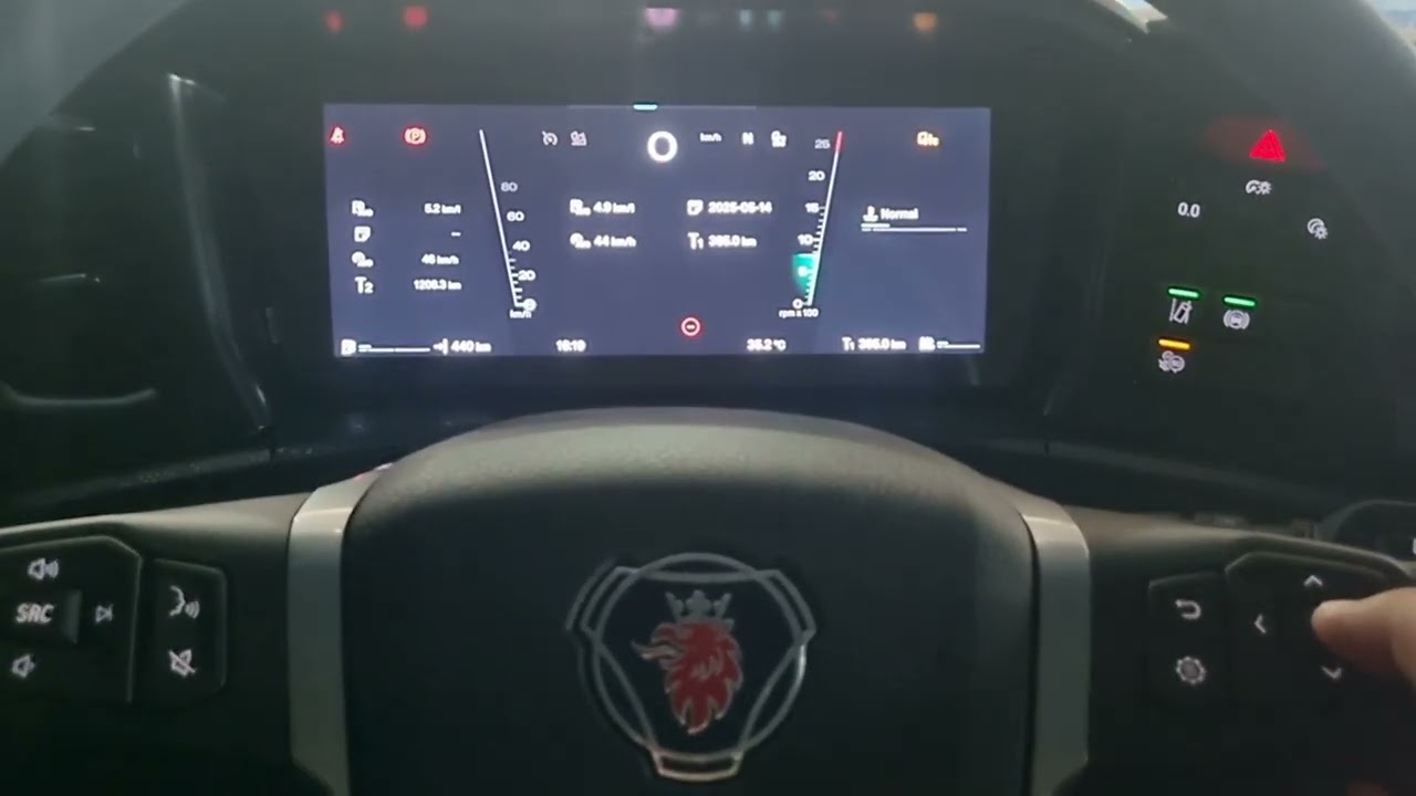 TUDO SOBRE O NOVO PAINEL DIGITAL SCANIA, BORAA. 