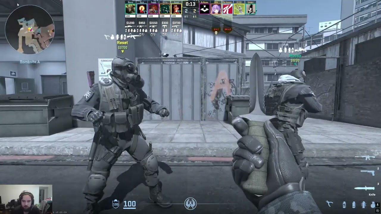 Getting Carried while Blasted