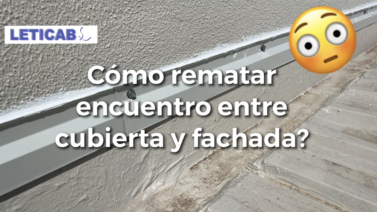 👌Encuentro CUBIERTA y FACHADA 🤔
