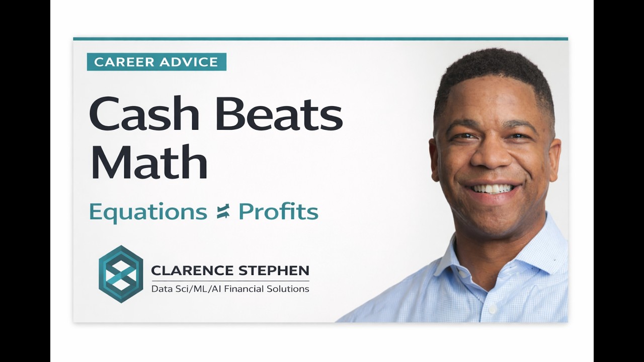 Cash Beats Math: Equations do not equal profits