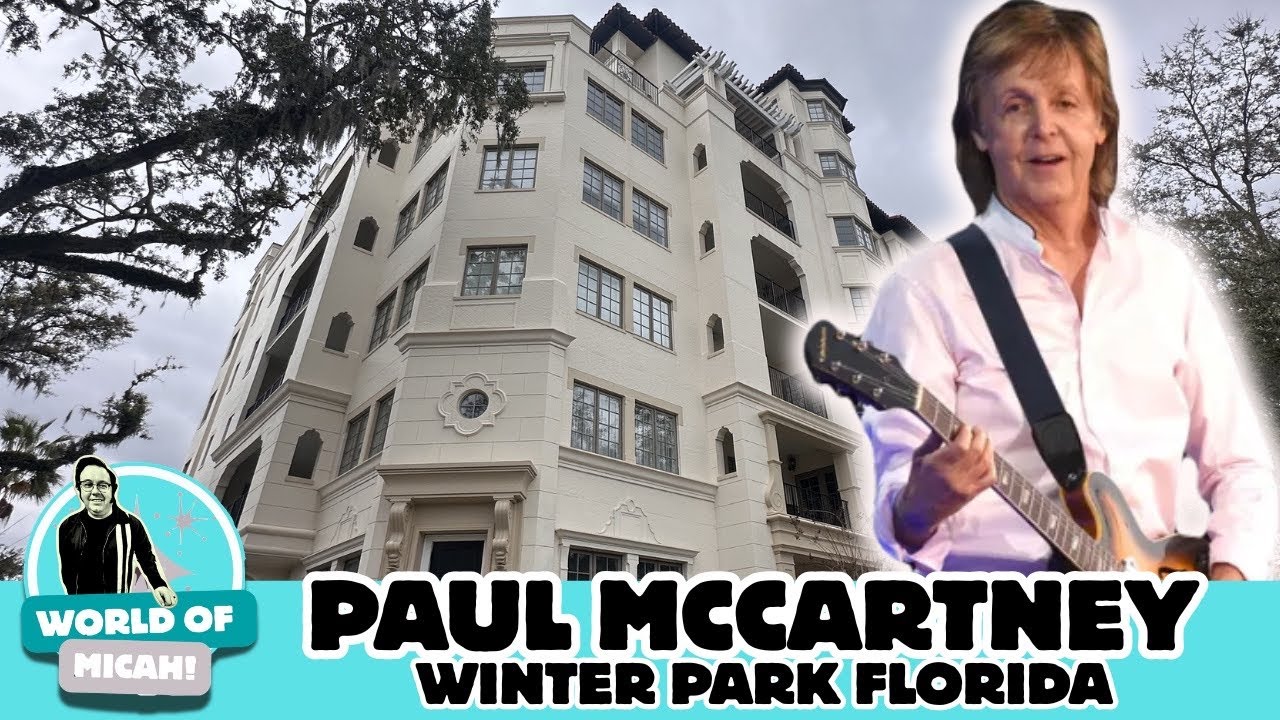 Sir Paul McCartney in Winter Park Florida! 2011-2015 History and Locations!