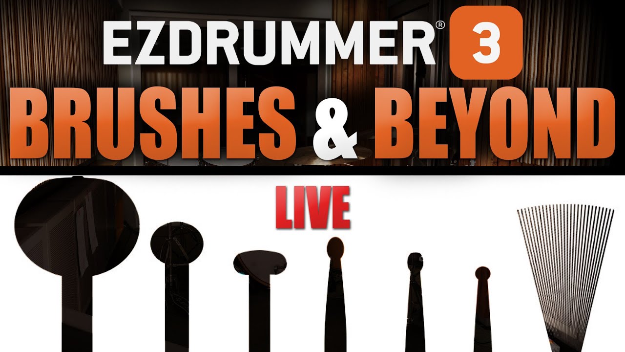 The EZdrummer 3 Guide to Brushes, Mallets, and Alternate Instruments | Live | Toontrack