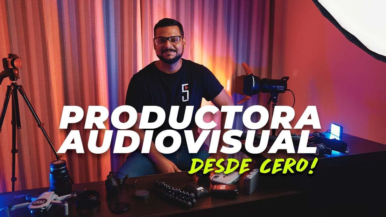 Cómo crear una PRODUCTORA AUDIOVISUAL desde CERO [10 PRIMEROS PASOS]