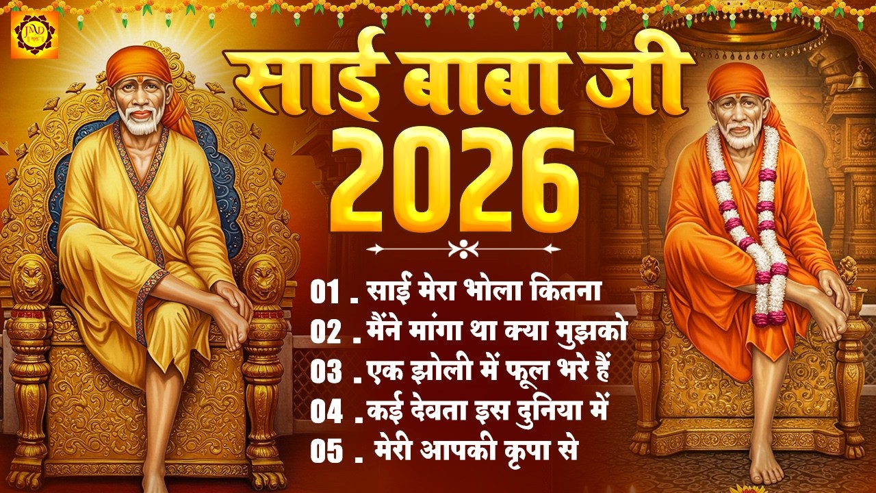 2026 Nonstop Bhajan Sai Ji | Popular Sai Baba Bhajan | Sai Baba Bhajan | Sai Baba 2026 New Songs