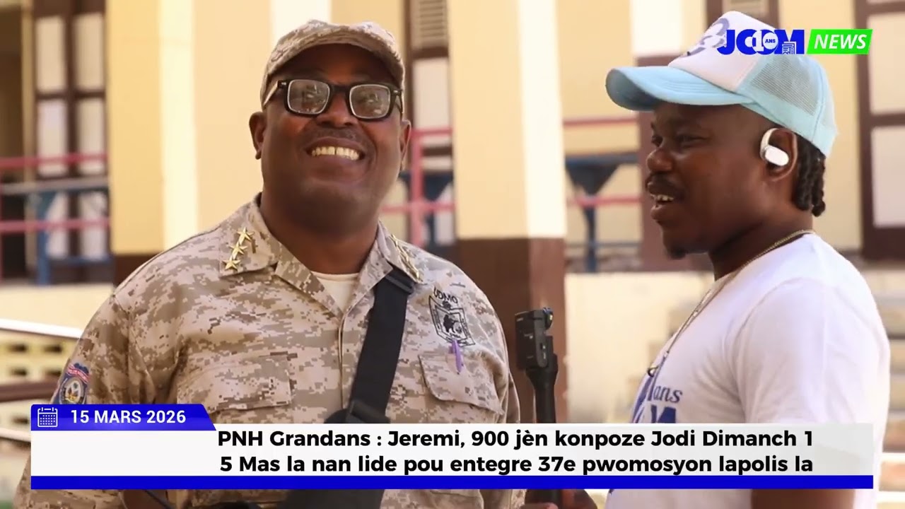 PNH Grandans :900 jèn konpoze Jodi Dimanch 15 Mas la nan lide pou entegre 37e pwomosyon lapolis la