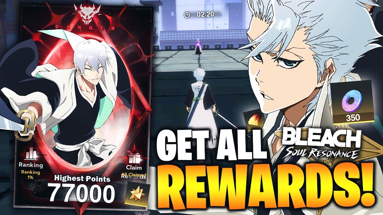 DO THIS TO GET ALL REWARDS! 70,000 SCORE ON GIN LIMITED-TIME CHALLENGE! Bleach: Soul Resonance!