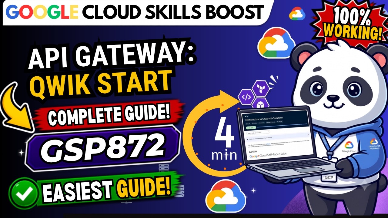 API Gateway: Qwik Start #GSP872 #qwiklabsarcade2026 | #qwiklabs | #arcade Google Cloud Lab Solution