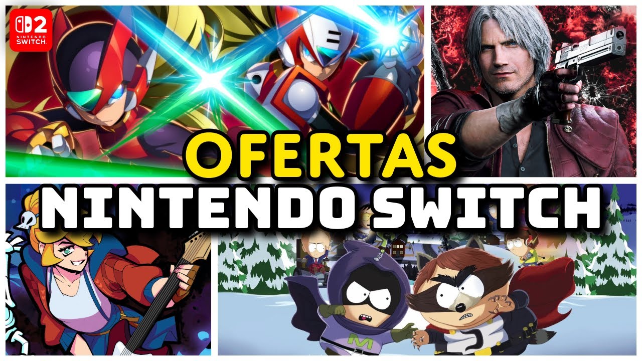 20 JUEGOS  A  MENOS DE 10 DOLARES / OFERTAS CON HASTA 90% de DESCUENTO en ESHOP de NINTENDO SWITCH.