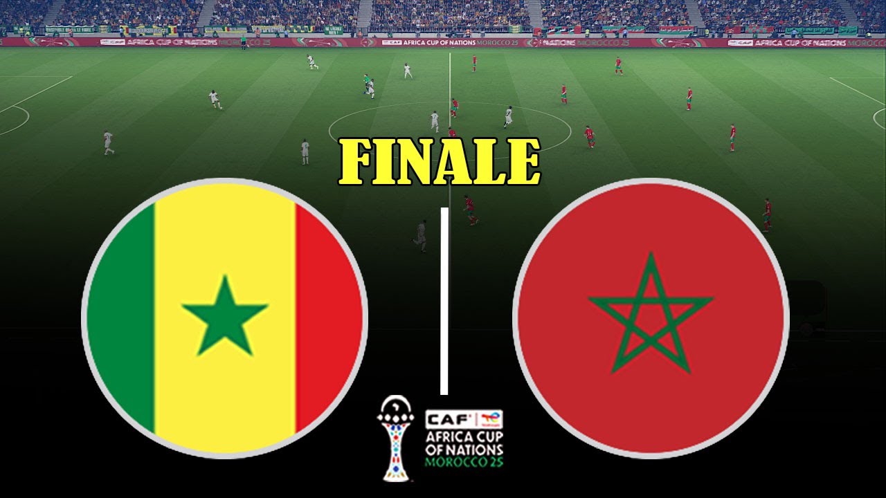 SÉNÉGAL vs MAROC | LA FINALE | Coupe d'Afrique des Nations CAF 2025 | eFootball PES