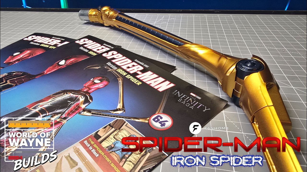 🕸️ ЗАДНИЕ НОЖКИ ЖЕЛЕЗНОГО ПАУКА! | Fanhome Iron Spider Build Stage 63-65 🕷️