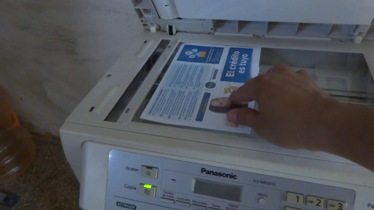 Copiadora Multifuncional Panasonic Mod  Kx mb2010me