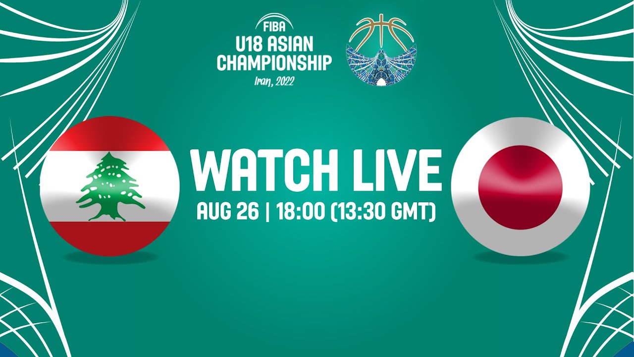 SEMI-FINALS: Lebanon v Japan | Full Basketball Game | FIBA U18 Asian Championship 2022