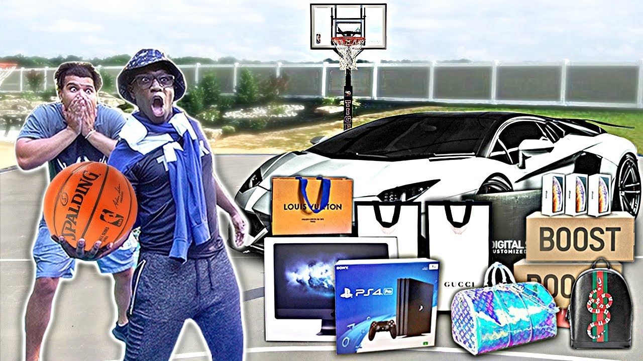 Make the Shot, I'll Buy You Anything Challenge