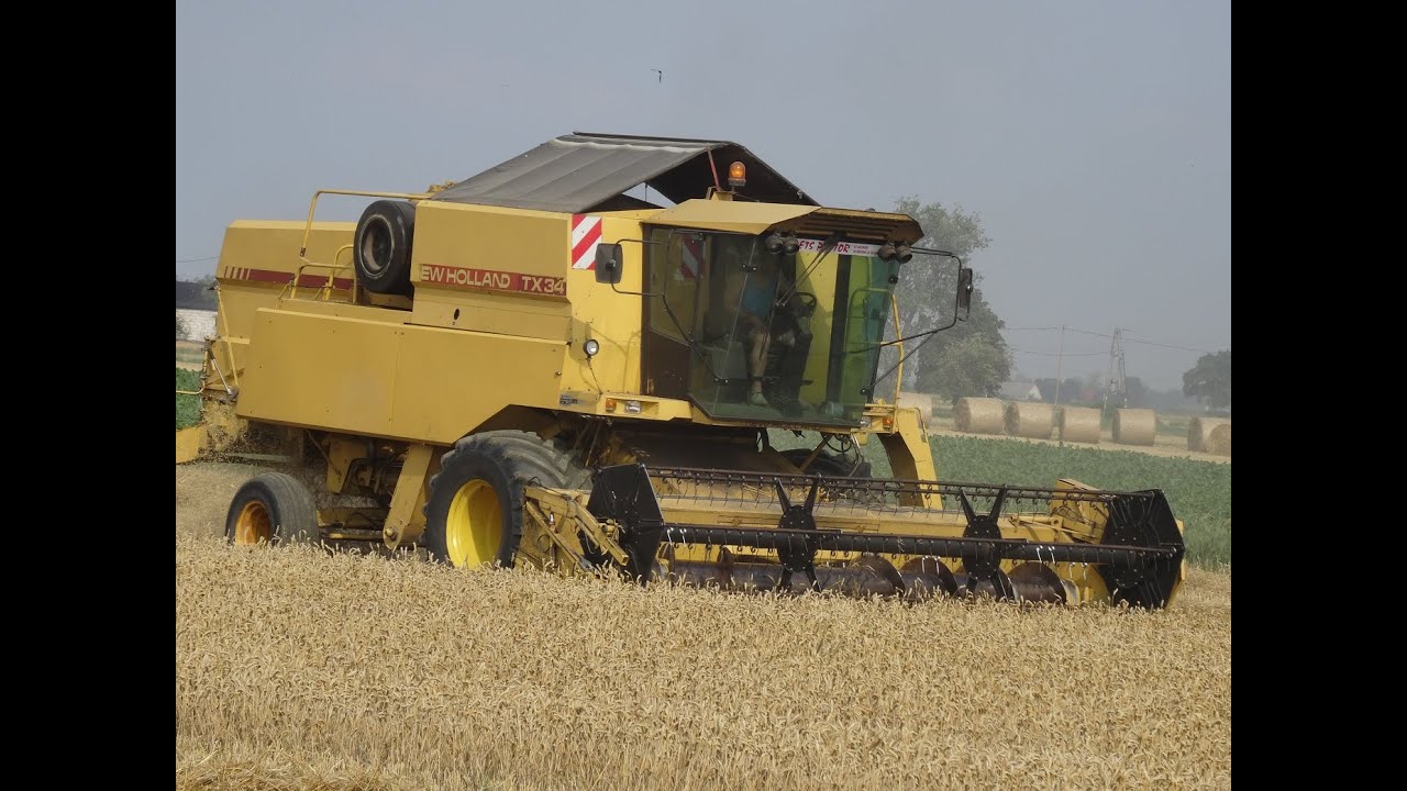 Żniwa 2016 - Pszenica -New Holland TX34 * Kujawy