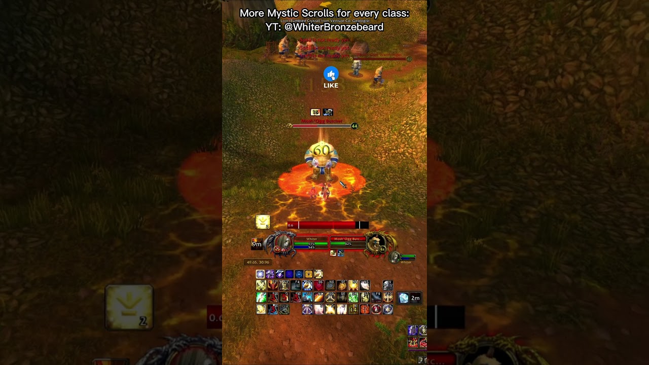 Mystic Scroll: Ambidextrous | Warrior [WoW Warcraft Reborn | Ascension Bronzebeard]