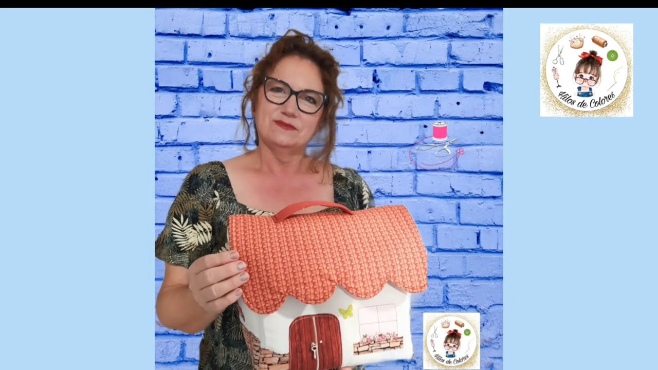 Casita Costurero 🏠| Hilos de Colores #craft #diy #manualidades