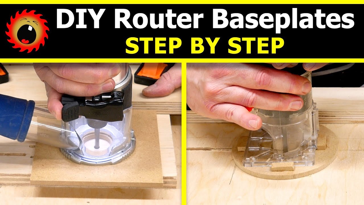 Custom Router Baseplates, Step By Step!