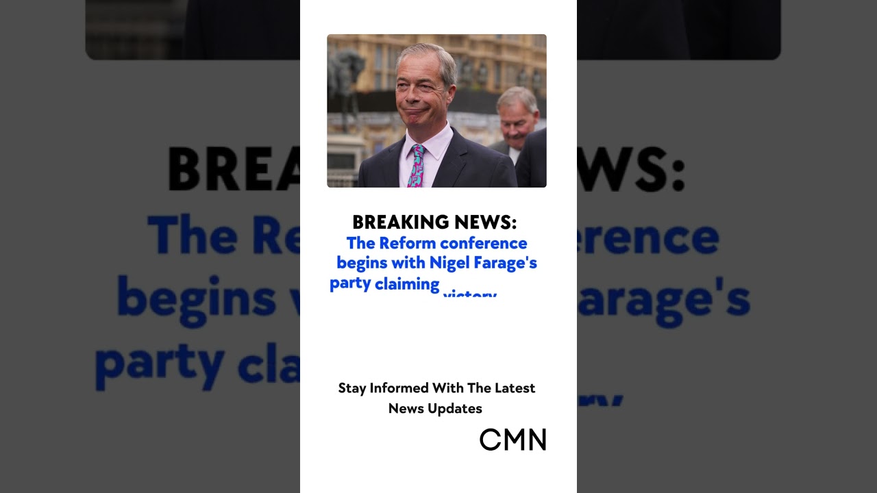 Reform UK Convention: Nigel Farage's Bold Plan to Win 2029 General Election