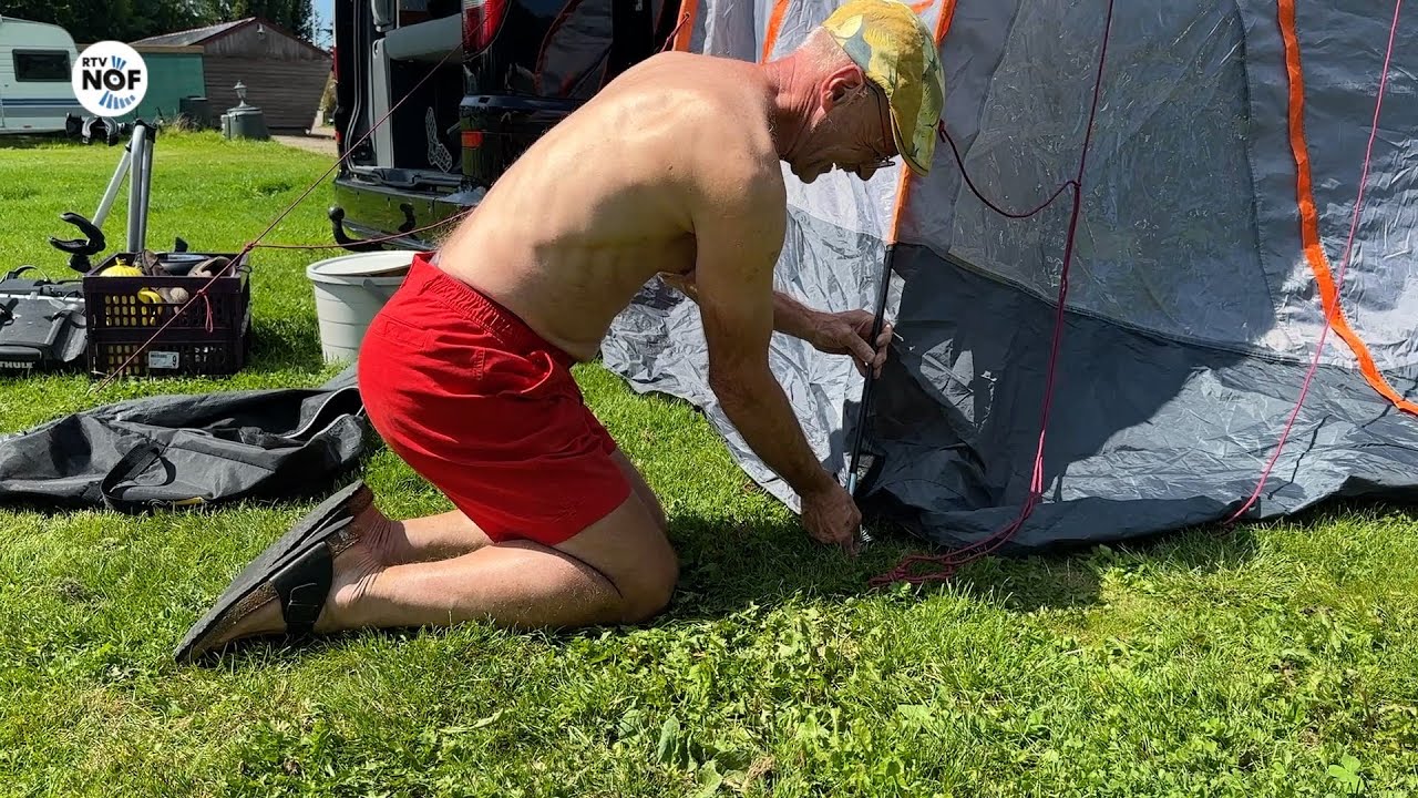Moai Fuort 20: Camping Lauwersschans: ''ik woon 50 meter verderop''