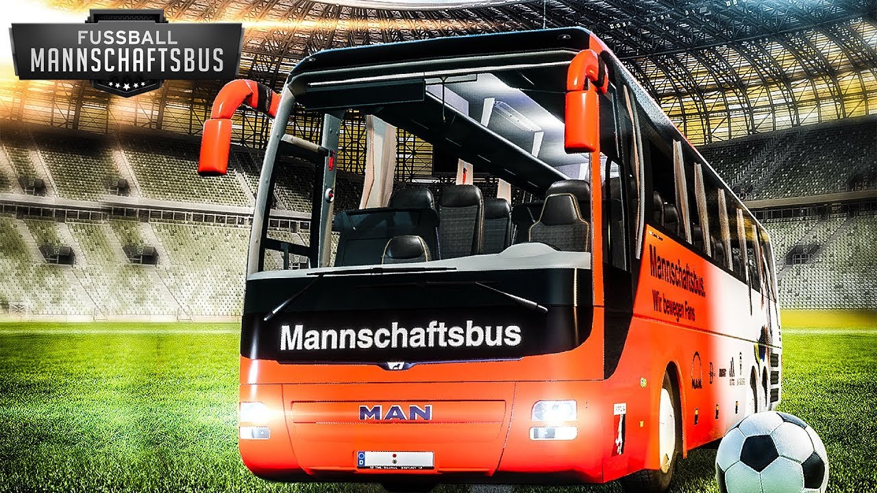 Fernbus Simulator: MANNSCHAFTSBUS #1: Im MAN Lion's Coach unterwegs für die Bundesliga!