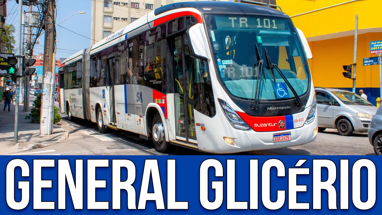 Rua General Glicério (Santo André/SP) - Movimentação de Ônibus #791
