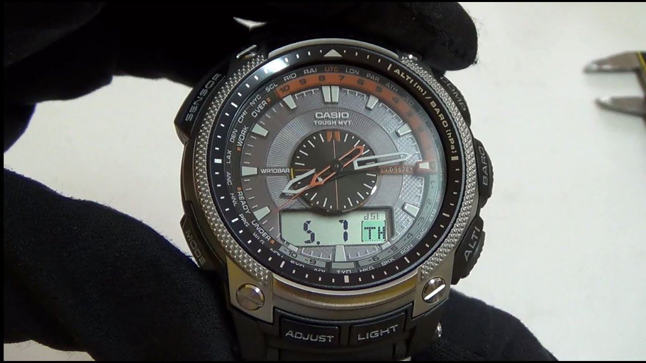 Casio - Pro Trek PRW-5000-1ER Review