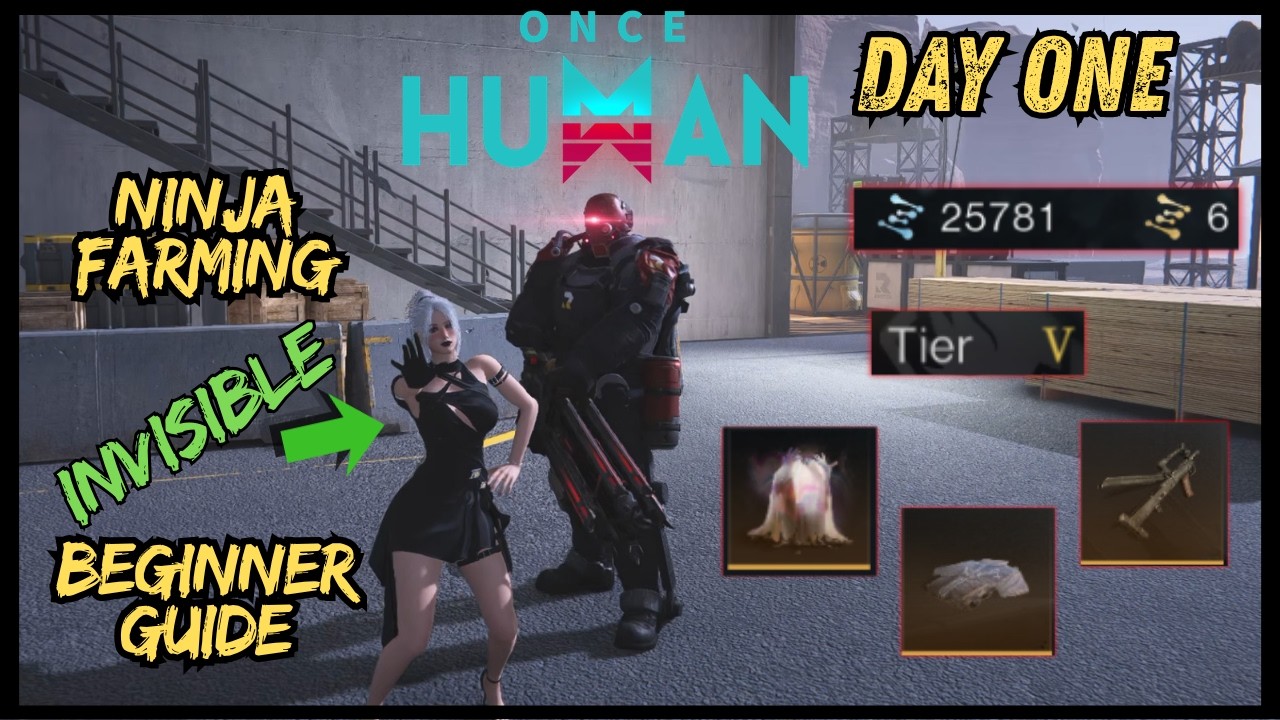 Фарминг в стиле ниндзя в Once Human &mdash; это имба для новичков! И об этом никто не говорит...