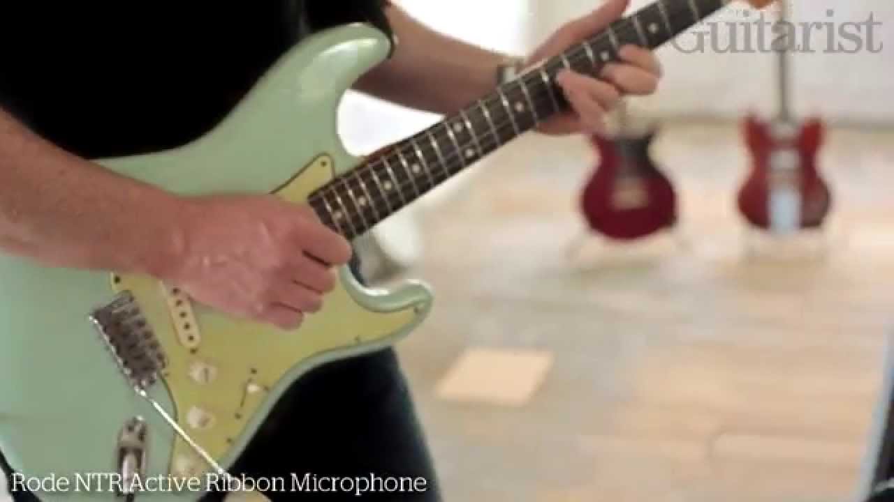 Rode NTR Ribbon Microphone - electric guitar and acoustic guitar sound examples