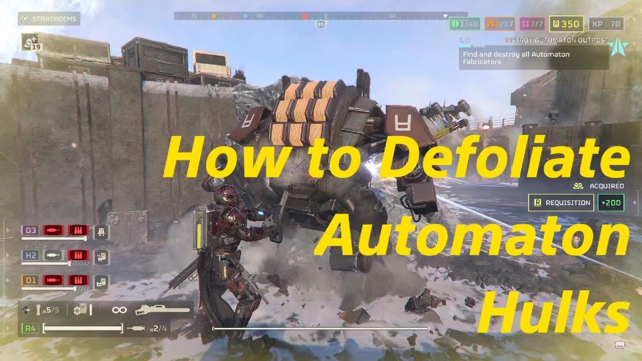 How to Defoliate Automaton Hulks | Defoliation Tool Showcase