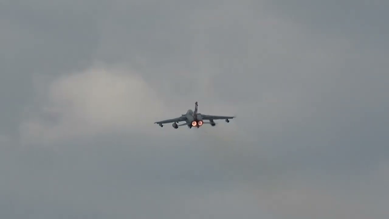 LKPD news - Panavia tornado and Eurofighter monday departures