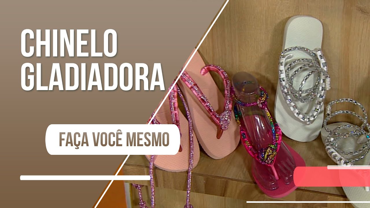 Chinelo Gladiadora: aproveite seu carnaval com conforto!