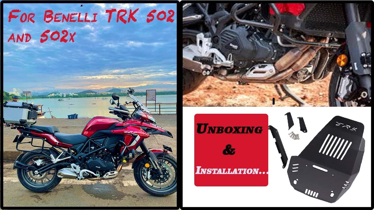 Bash Plate for Benelli TRK 502 | Benelli TRK 502 Modification | Unboxing & Bash Plate Installation