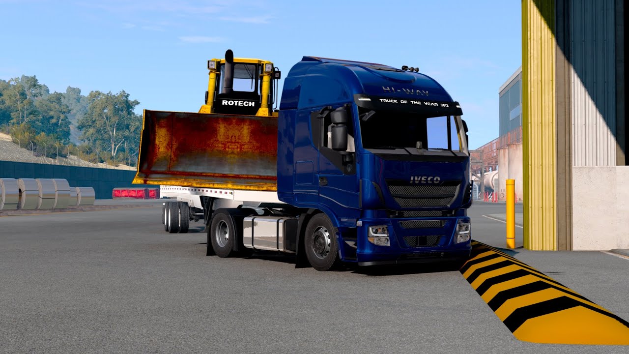 Trucks vs Speed Bumps #55 | BeamNG Drive | TruckBumps