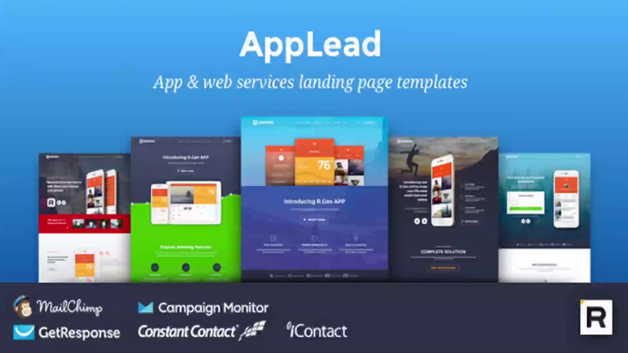 AppLead - App Landing Pages | Themeforest Website Templates and Themes