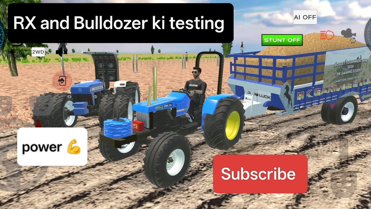 आज तो RX and Bulldozer ki Power ki testing ki 💪⚠️