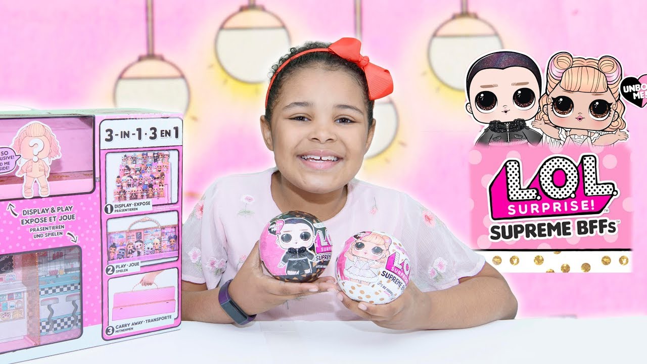 LOL Surprise Supreme BFFs Doll Limited Edition Boy + Lol Pop up Store Opening