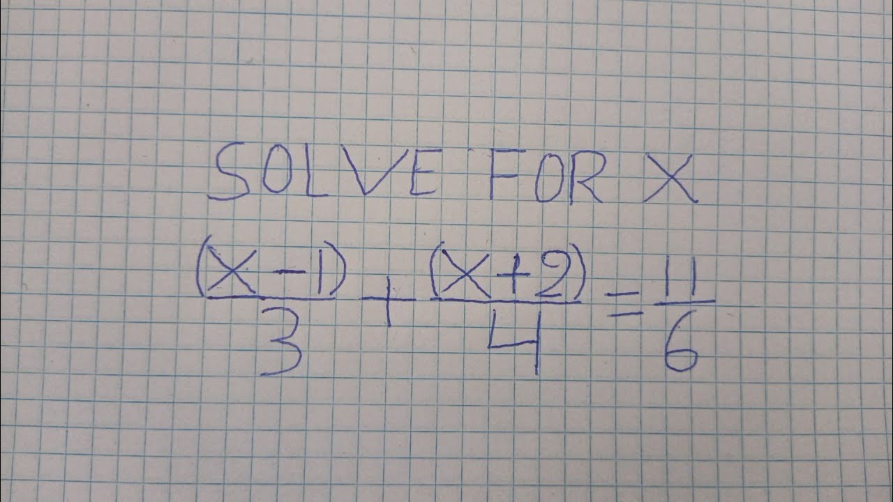 How to Solve Linear Equations with Fractions – Harder Examples (Step by Step)