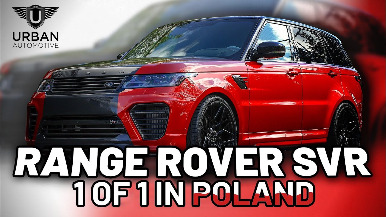 Range Rover SVR - montaż pierwszego w Polsce pakietu Urban Automotive w salonie Car Master Krak&oacute;w