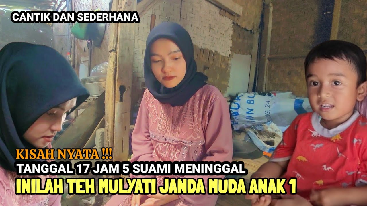 MERINDING,, IBU DAN ANAK 4 TAHUN MENYENDIRI TINGGAL DI PINGGIR HUTAN LALU DI TINGGAL SUAMI MENINGGAL