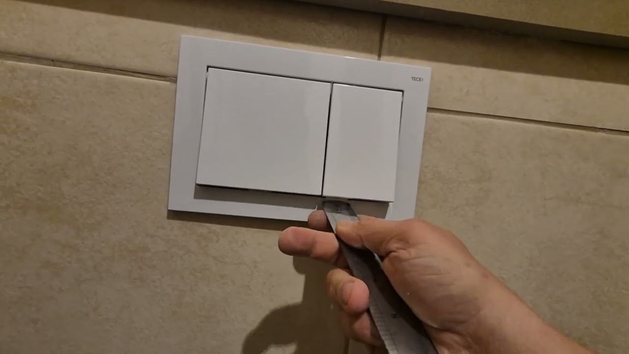 פירוק לחצני ניאגרה נסתרת 