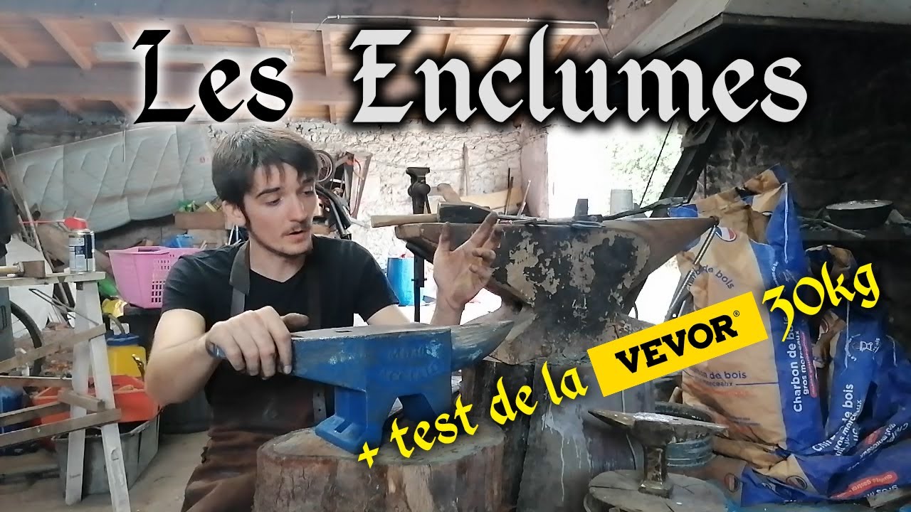D&eacute;buter la Forge : Ce que vous Devez Savoir sur les Enclumes ! (+ Revue de l'Enclume VEVOR 30kg !)